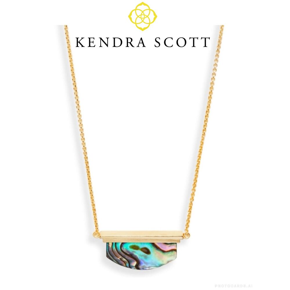 NWOT Kendra Scott Dean Necklace in Abalone Shell $ 65.00